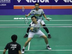 Pebulu tangkis Malaysia mengalahkan Ahsan/Hendra dalam babak 16 besar