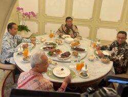 Menu Makan Siang Jokowi Bersama Anies, Ganjar, dan Prabowo