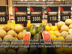 Diskon Banjir di Transmart Khusus Belanja Akhir Bulan