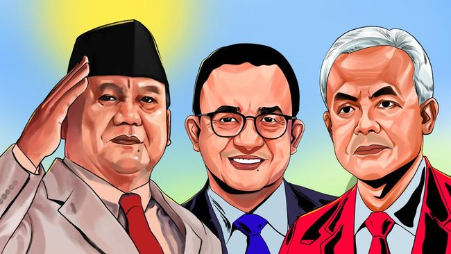 Prabowo Vs Anies Vs Ganjar: Pertarungan Ketiga Tokoh Politik Indonesia