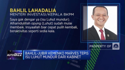 Juru bicara Kemenko Maritim dan Investasi menolak kabar bahwa Luhut Binsar Pandjaitan mengundurkan diri dari Kabinet