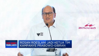 Rosan Roeslani Menjadi Ketua Tim Kampanye Prabowo-Gibran