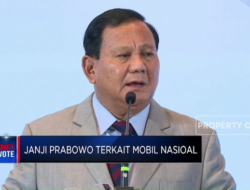 Janji Prabowo Mengenai Pengembangan Mobil Nasional