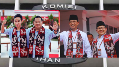 Siapakah yang Menangkan Pertarungan Antara Anies-Imin dan Prabowo-Gibran Menurut Indikator?