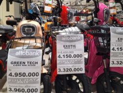 Penjualan Sepeda Listrik di Transmart, Diskon Besar yang Tak Terduga!