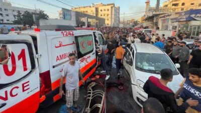 Serangan Memilukan! 15 Nyawa Melayang Akibat Serangan Israel Terhadap Ambulans di Gaza