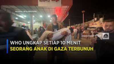 Setiap 10 Menit Seorang Anak Gaza Kehilangan Nyawanya