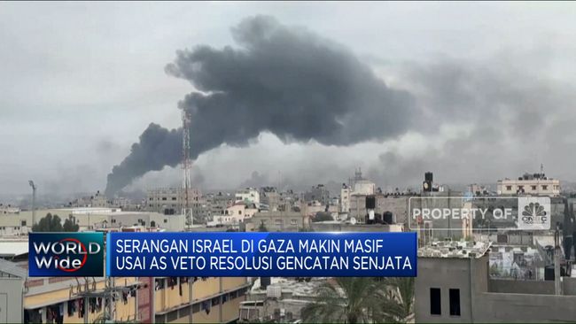 Dukungan Veto AS Membuat Israel Semakin Agresif di Gaza