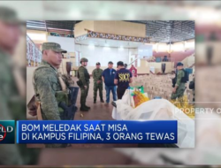Ledakan Bom di Kampus Filipina Saat Misa, Menewaskan 3 Orang