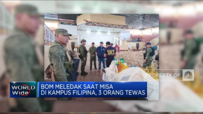 Ledakan Bom di Kampus Filipina Saat Misa, Menewaskan 3 Orang