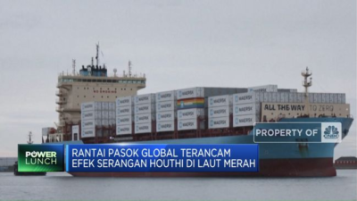 Kesulitan Logistik! Pelayaran Global Berhenti Beroperasi di Laut Merah