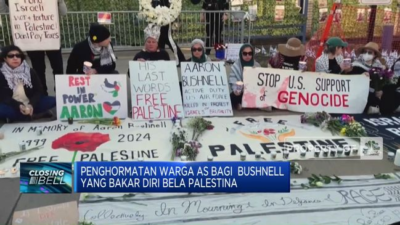 Warga AS Menghormati Bushnell untuk Mendiukung Palestina