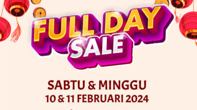 Hari Ini Transmart Gebyar Diskon Full Day Sale untuk Merayakan Imlek