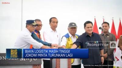 Jokowi Minta Biaya Logistik Tetap Diturunkan Meski Masih Tinggi