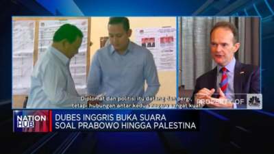 Dubes Inggris Angkat Bicara Mengenai Pemilu Indonesia dan Prabowo