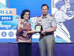 AHY Meminta Dukungan dari Kantor Sri Mulyani saat Berkunjung