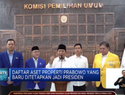 Prabowo, Presiden Terpilih dengan Sejumlah Aset Properti