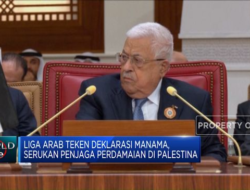 Liga Arab Menandatangani Deklarasi Manama, Mendorong Perdamaian di Palestina