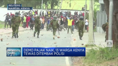 Polisi Menembak Mati 13 Warga Kenya dalam Demonstrasi Menolak Kenaikan Pajak