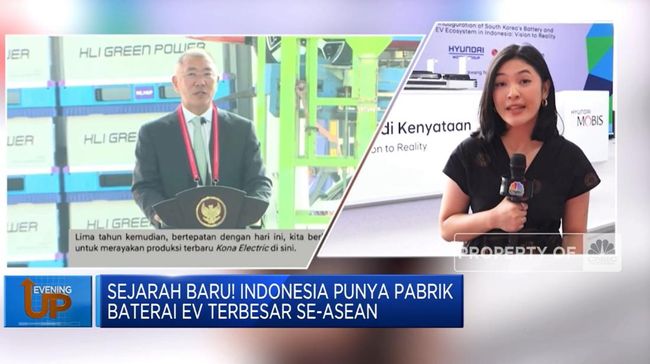 Sejarah Baru! Indonesia Menjadi Tuan Rumah Pabrik Baterai EV Terbesar di Asean