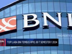 Wow! Laba BNI Melampaui Rp10,69 Triliun di Semester 1 Tahun 2024