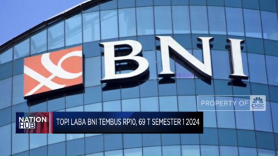 Wow! Laba BNI Melampaui Rp10,69 Triliun di Semester 1 Tahun 2024