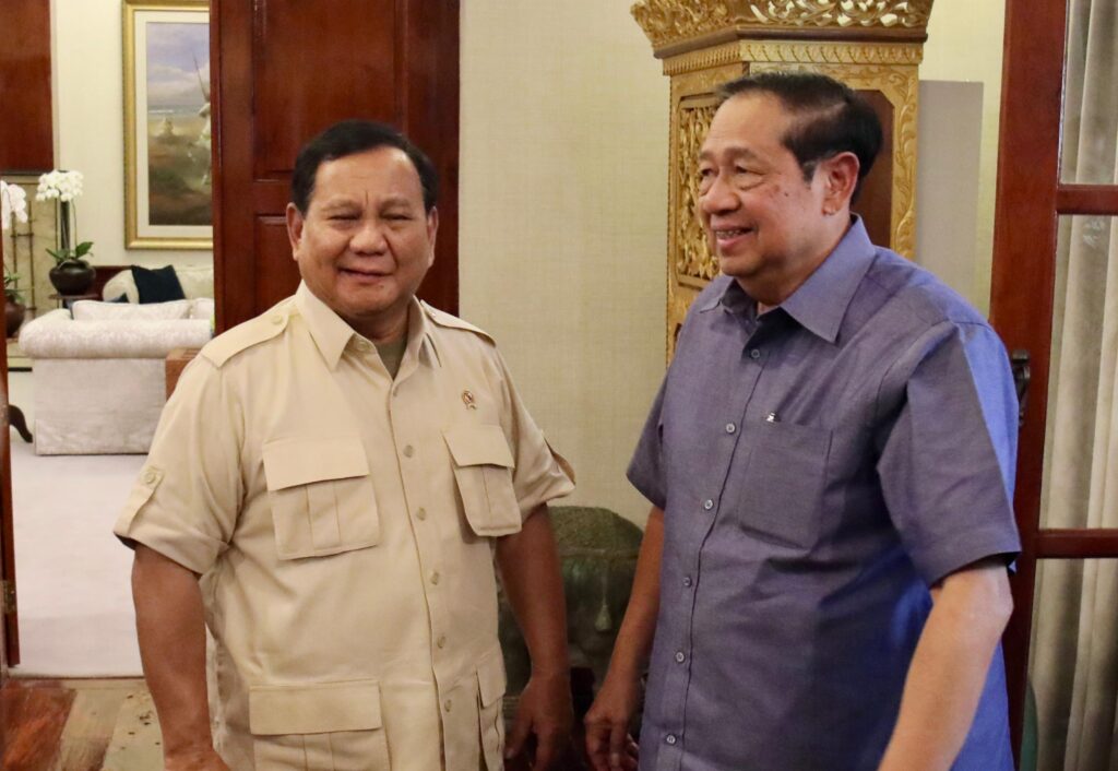 Prabowo Subianto and SBY Have Coffee Together, Confident in Achieving People’s Welfare