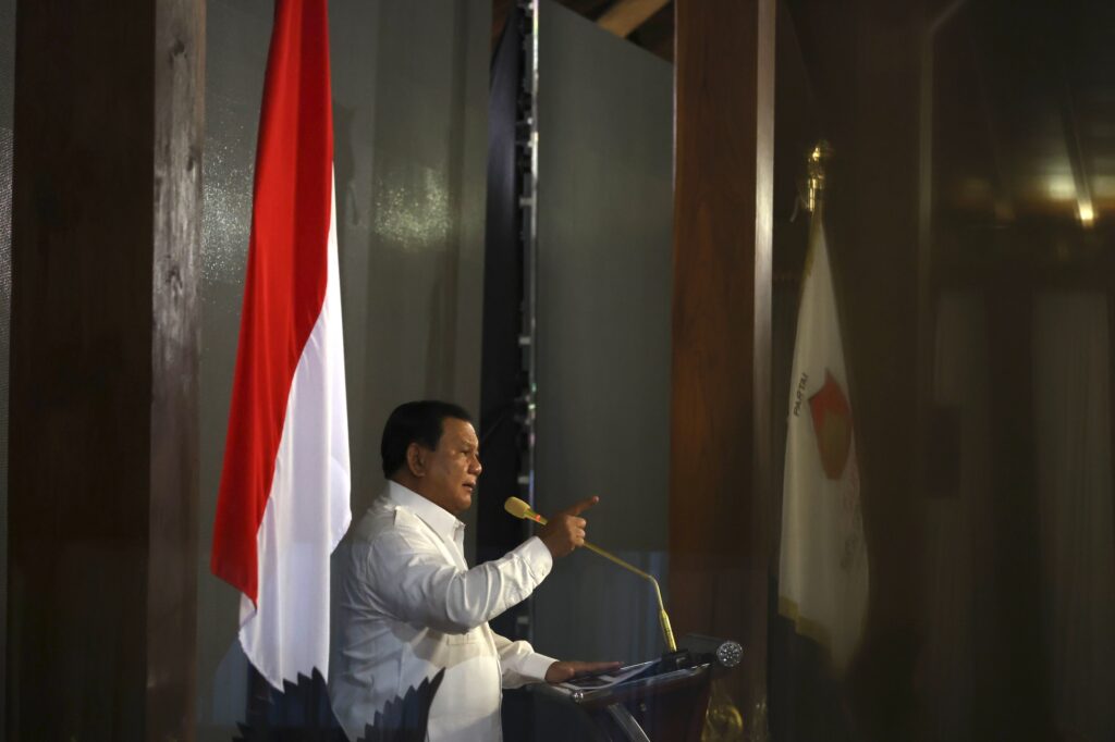 Prabowo Subianto Menyatakan Kesetiaan Kepada Rakyat dan Bangsa Indonesia kepada Para Anggota DPR Gerindra