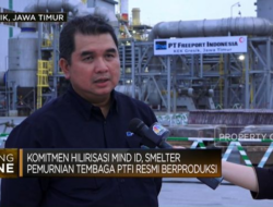 MIND ID Siap Berproduksi Smelter Pemurnian Tembaga