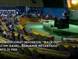 Diplomat RI Keluar Saat Netanyahu Berpidato di PBB