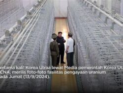 Kim Jong Un Memperlihatkan Fasilitas Pengayaan Uranium Langka di Korea Utara