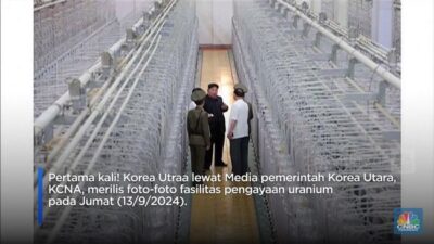 Kim Jong Un Memperlihatkan Fasilitas Pengayaan Uranium Langka di Korea Utara