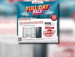 Ayo Bund, Transmart Hari Ini Diskon Kulkas hanya Rp 2,7 Juta!