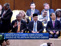 Biden dan Putin Mengirim Utusan Khusus ke Pelantikan Prabowo dan Gibran