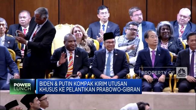 Biden dan Putin Mengirim Utusan Khusus ke Pelantikan Prabowo dan Gibran