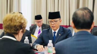 Menteri Luar Negeri Sugiono Bertemu Presiden NDB di Konferensi Tingkat Tinggi BRICS Plus di Rusia