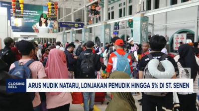 “Arus Mudik Nataru: Lonjakan Pemudik Meningkat 5%”
