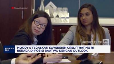OJK Evaluasi Ketetapan Sovereign Credit Rating RI dari Moody’s