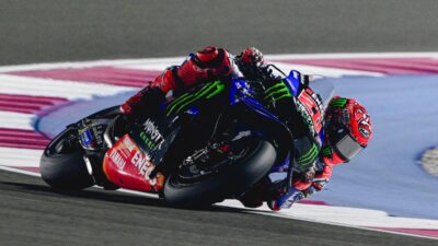 Uji Coba Mesin V4 Yamaha untuk Motor MotoGP Valencia