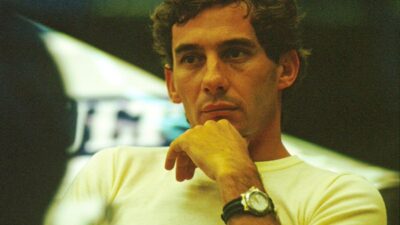 Tim Sepak Bola Portugal Merayakan Keberhasilan F1 GP Pertama Senna