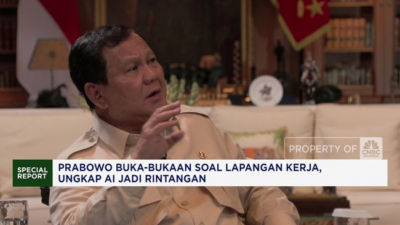 Prabowo Ungkap Tantangan AI dalam Lapangan Kerja