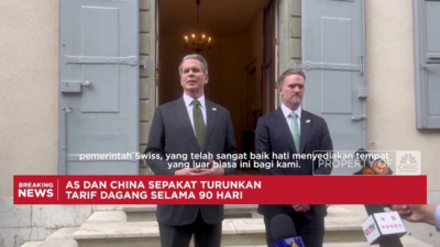 Kesepakatan Tarif Dagang AS dan China Selama 90 Hari