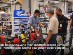 Cek Transmart Moms: Promo Spesial Sepeda Listrik!