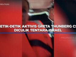Detik Aktivis Greta Thunberg Cs dan cobaan diculik Tentara Israel