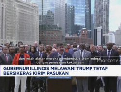 Gubernur Illinois Melawan Trump: Kirim Pasukan?