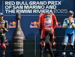 Marquez Tiru Selebrasi Messi di Podium Misano: Kebanggaan MotoGP
