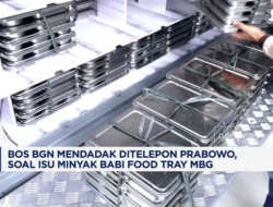 Polemik Minyak Babi di Food Tray MBG: Bos BGN & Telepon Prabowo